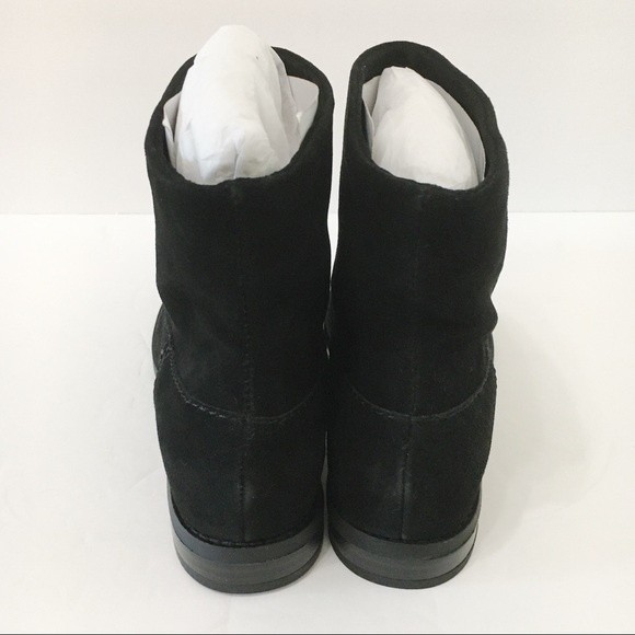 NEW Splendid Womens Size 8 Lewis Black Suede Leather Ankle Boots Booties Shoes - Picture 5 of 8